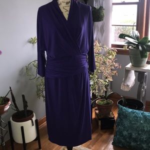 Suzi Chin for Maggy Boutique purple Dress